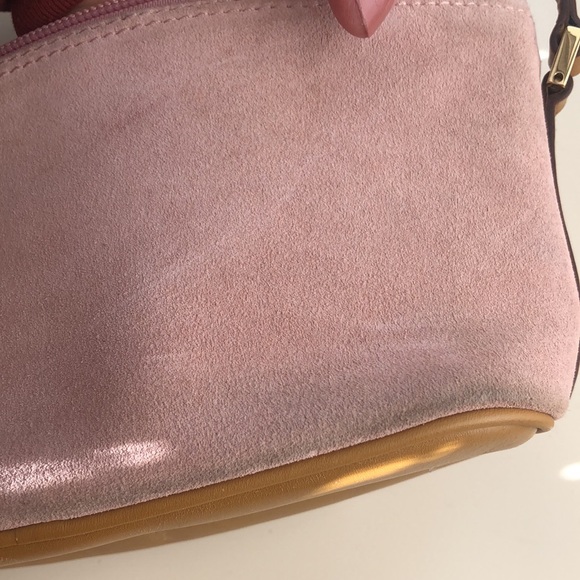 Auth GUCCI pink suede purse - Picture 12 of 12
